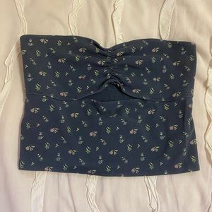 Floral tube top